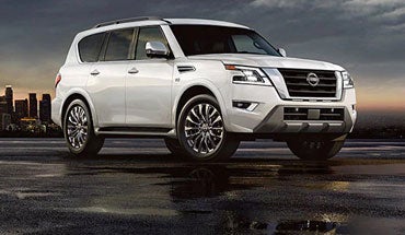 Even last year’s model is thrilling 2023 Nissan Armada in Harbor Nissan in Port Charlotte FL